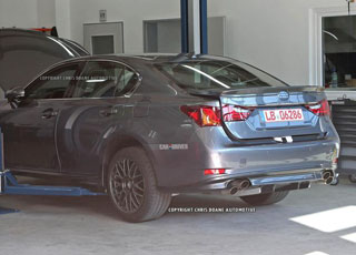 لكزس جي اس 2015 اف تظهر بصور مسربة في اليابان Lexus GS 2015 F