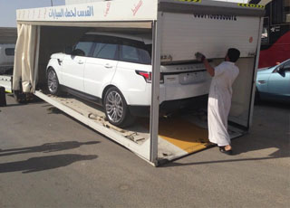 “بالصور” حصرياً وصول اول رنج روفر سبورت 2014 سوبر تشارج الى السعودية