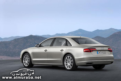 أودي A8 اكثر ترتيبا و اناقة و اعطيت قوة اكبر