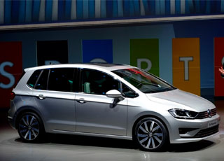 فولكس فاجن جولف سبورت فان 2014 الجديدة أطول قليلاً وأكثر عملية من الجولف العادية