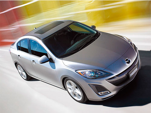 مازدا تكشف عن مازدا 3 الجديده كليا فى أول أيام معرض فرانكفورت الدولي