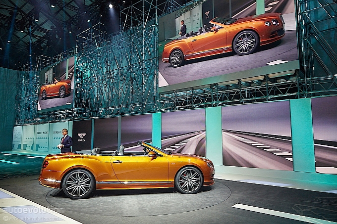 “تغطية” بنتلي كونتيننتال GT سبيد 2014 لأول مرة في معرض جنيف للسيارات