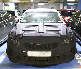 “بالصور” ظهور داخلية كيا اوبتيما 2016 الجديدة لأول مرة خلال اختباراتها Kia Optima