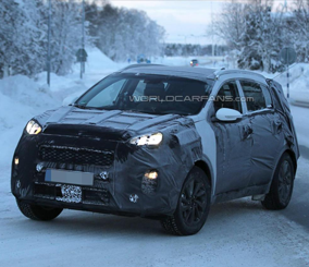 كيا سبورتاج 2016 الجديدة كلياً تكشف عن لمحات داخلية وخارجية لها Kia Sportage