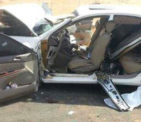 “بالصور” طالبة طب تنقذ حياة شاب وشقيقته بعد حادث مروري بالرياض