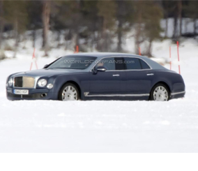 “بالصور” بنتلي مولسان الطويلة LWB تظهر لأول مرة خلال اختبارها Bentley Mulsanne