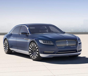لينكولن تعرض سيارتها الاختبارية الاستثنائية كونتينينتال 2015 الجديدة كلياً Lincoln Continental
