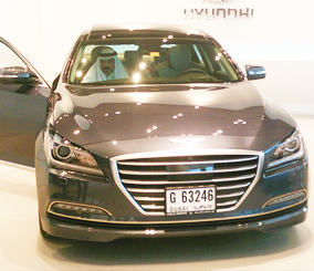 هيونداي تعمل على محرك ثنائي التيربو 6 سلندر لسيارتها جنيسيس 2017 القادمة Hyundai Genesis