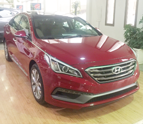 “بالصور” وصول هيونداي سوناتا 2016 سبورت تيربو الى السعودية “تقرير ومواصفات واسعار” Hyundai Sonata