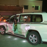 "بالصور" الإطاحة بمواطن حاول إطلاق النار على دورية أمنية بطريق خميس مشيط - الرياض 1