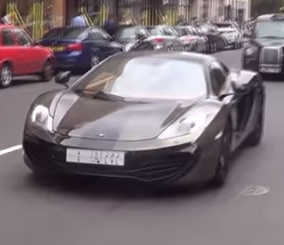 “فيديو” ماكلارين 12C ومالكها السعودي يشعلان الأنظار شوارع مدينة لندن
