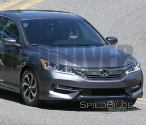 هوندا اكورد 2016 الجديدة تظهر خلال إختبارها لأول مرة “صور ومواصفات” Honda Accord