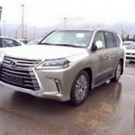 "فيديو" شاهد لكزس ال اكس 570 2016 يظهر في ميناء اليابان قبل شحنه الى دول الخليج Lexus LX 570 1