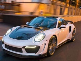 "بالصور" بورش 911 الرياضية مكسوة بالذهب المطلي من الداخل والخارج 10