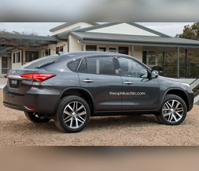 “تصميم مبتكر” هل يمكن ان تصنع تويوتا فورتشنر 2016 فئة “كوبيه” بهذا الشكل Toyota Fortuner