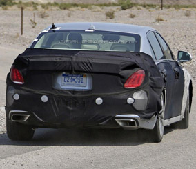 “صور تجسسية” هيونداي سنتينيال 2017 الجديدة الفاخرة كلياًَ تظهر من الداخل أثناء اختبارها Hyundai Centennial