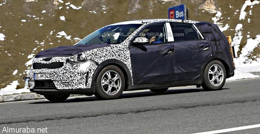 "بالصور" شاهد النموذج المبدئي من كيا نيرو من خلال اختبارها في جبال الألب kia Niro 13