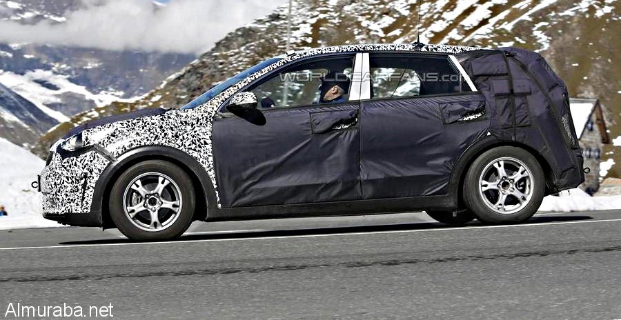 "بالصور" شاهد النموذج المبدئي من كيا نيرو من خلال اختبارها في جبال الألب kia Niro 5