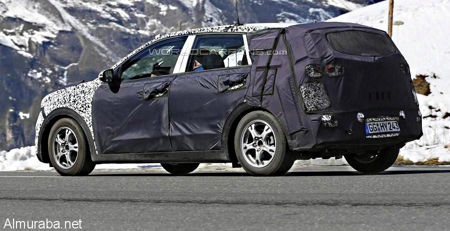 "بالصور" شاهد النموذج المبدئي من كيا نيرو من خلال اختبارها في جبال الألب kia Niro 7