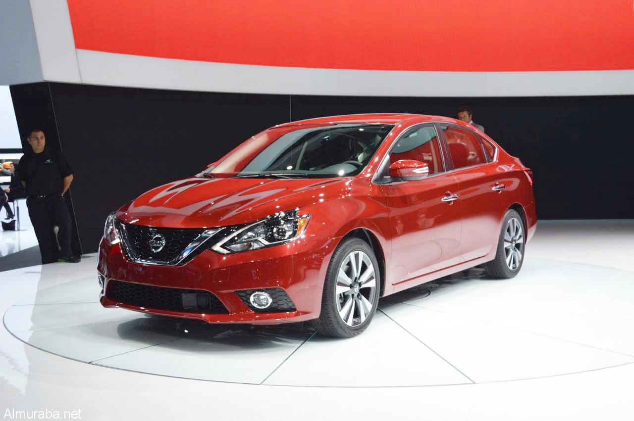 نسيان سنترا 2016 بحلة خارجية جديدة وتجهيزات داخلية مطورة ونظم أمان أفضل “تقرير وصور” Nissan Sentra