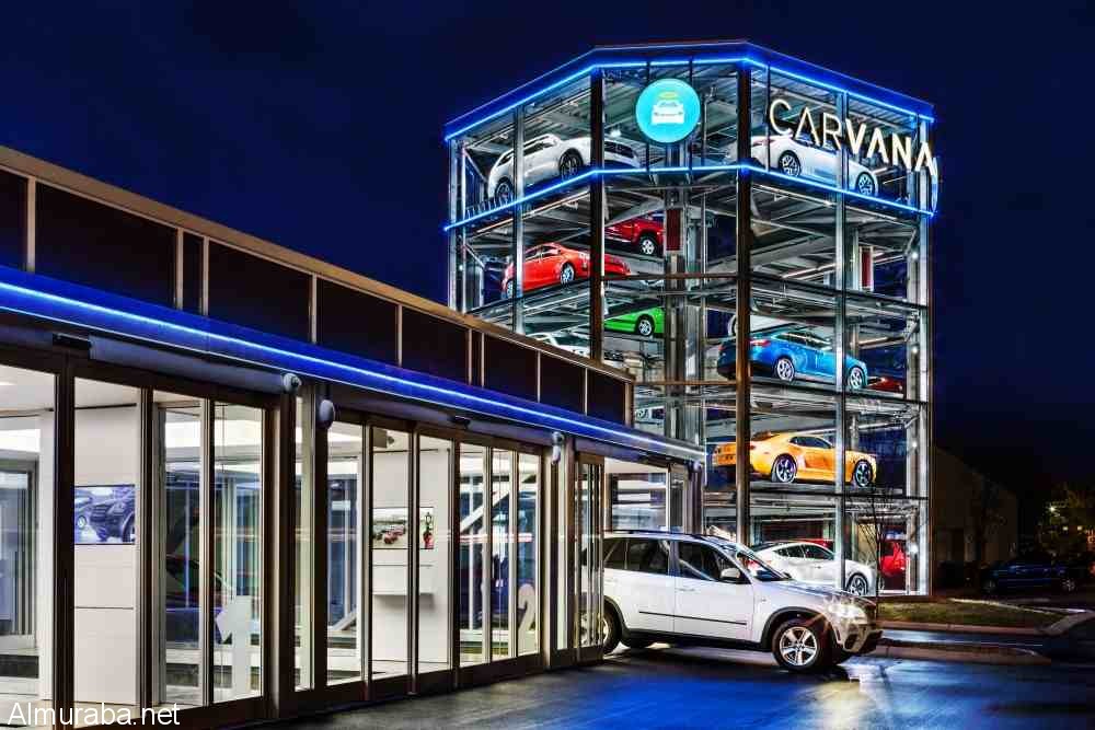 "تقرير" تعرف على أول آلة لبيع السيارات المستعملة في العالم بسهولة وبدون معوقات Carvana-machine