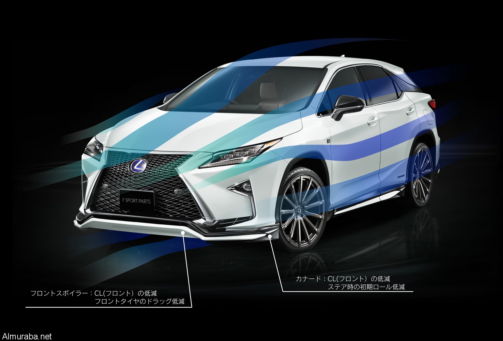 "بالصور" لكزس ار اكس المحسنة بتحديثات رياضية من القسم السباقي في تويوتا TRD Lexus RX toot_25331425c0