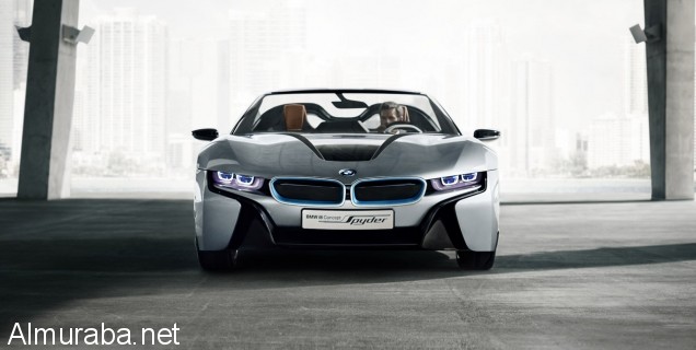 بي ام دبليو i8 سبايدر المكشوفة تستعد للحصول على تكنولوجيا البطاريات الجديدة ومحرك كهربائي أفضل