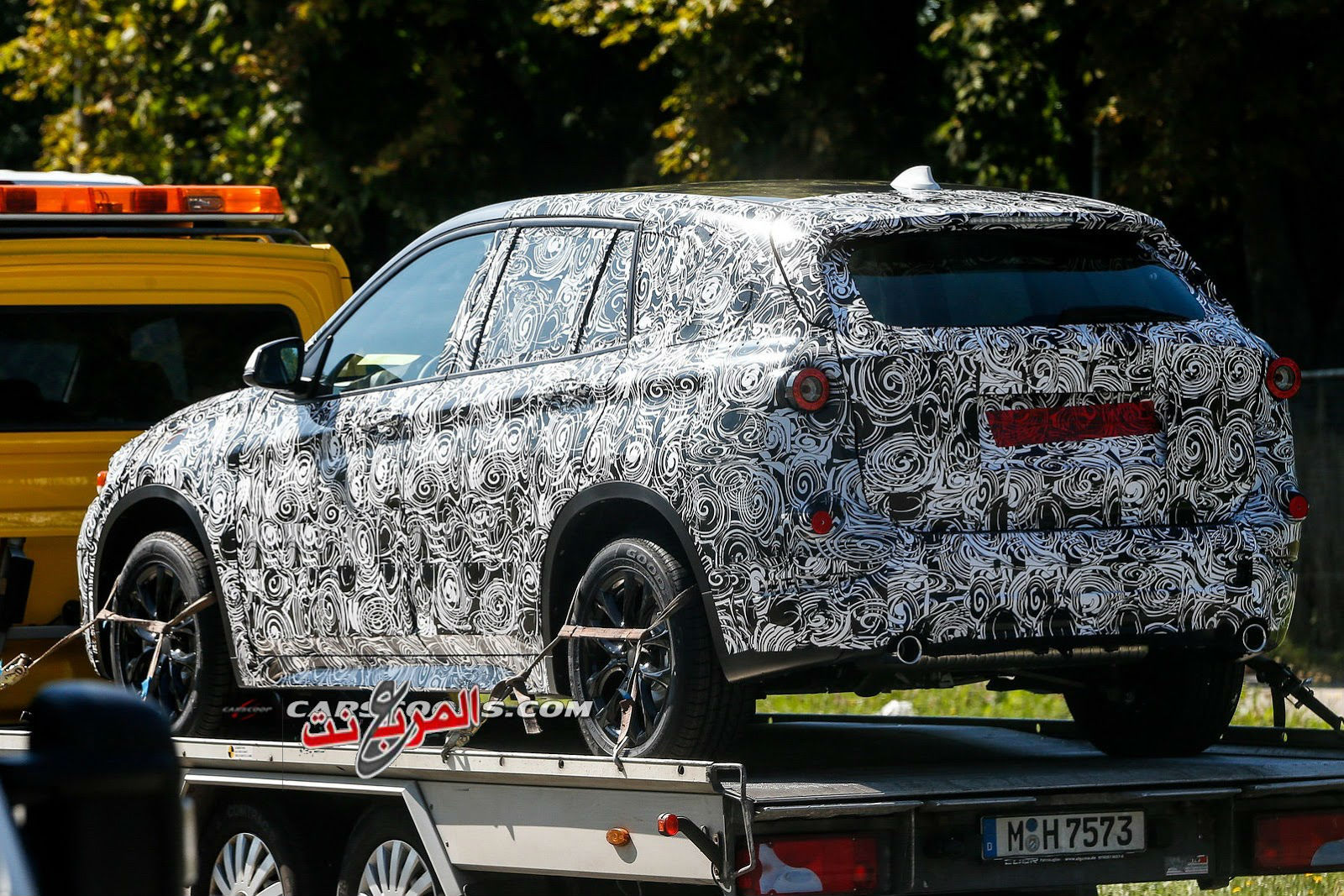 ظهور تجسسي لسيارة بي ام دبليو اكس ون 2016 الجديدة BMW X1