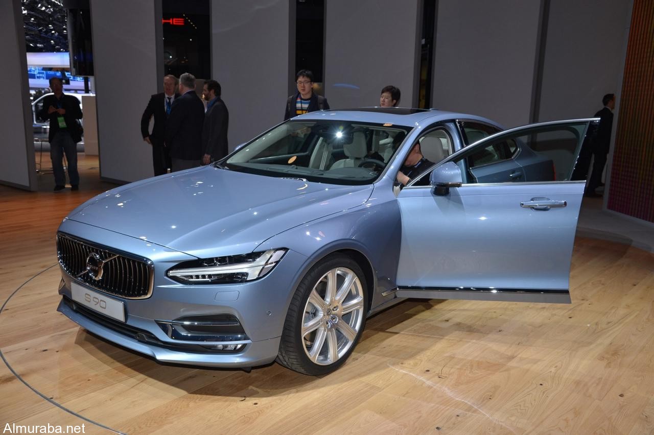 فولفو S90 2016 الجديدة بتقنيات ومميزات تنافس السيارات الالمانية “فيديو وصور ومواصفات” Volvo S90