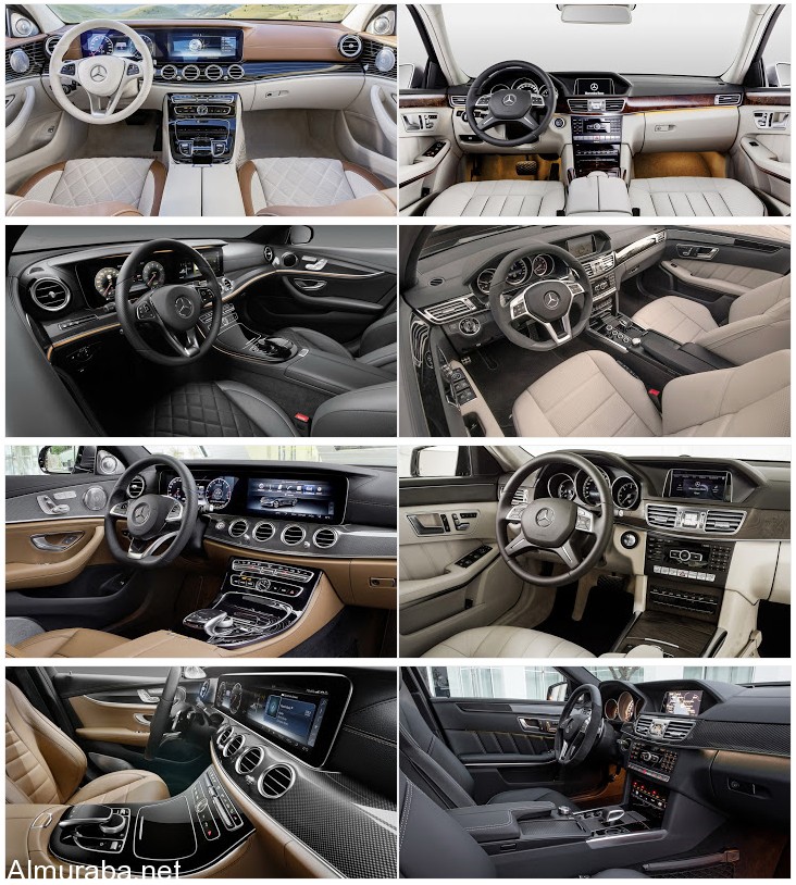 "تقرير مصور" مقارنة بين مرسيدس اي كلاس الجديدة والقديمة وأبرز التطورات بينهم Mercedes-Benz E-Class 32