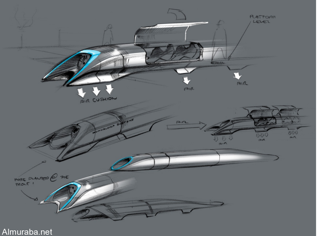 قطار أسرع من الصوت يتم صنعه الأن في روسيا elon-musk-reveals-the-hyperloop