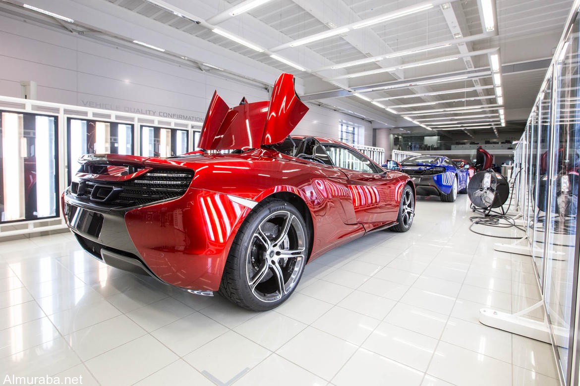 “60 صورة” جولة داخل مصنع مكلارين أوتوموتيف ولحظات صناعة السيارات ومراحل الإنتاج