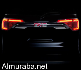 جي ام سي أكاديا 2016 تظهر في أول صورة تشويقية لها استعداداً لعرضها في معرض ديترويت