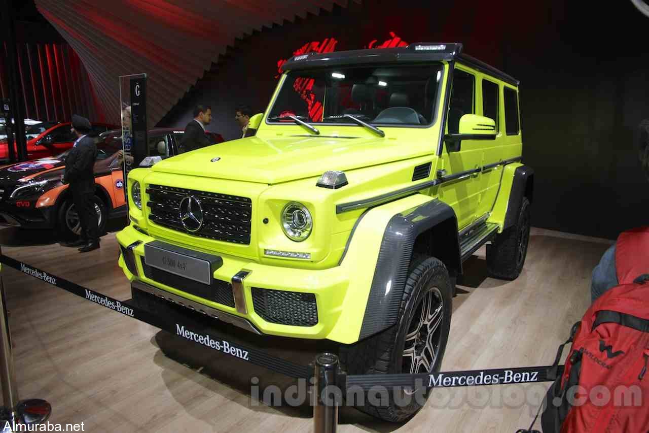 استعراض سيارة "مرسيدس بنز" G 500 ذات الدفع الرباعي استعراض سيارة "مرسيدس بنز" G 500 ذات الدفع الرباعي 1