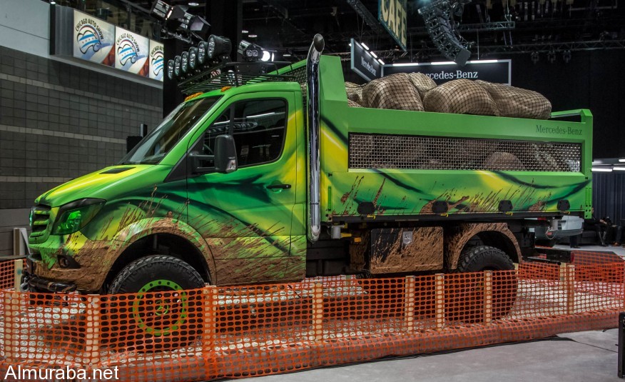 إطلاق شاحنة "مرسيدس بنز" سبرينتر إكستريم بمعرض شيكاغو Mercedes 2017 إطلاق شاحنة "مرسيدس بنز" سبرينتر إكستريم بمعرض شيكاغو Mercedes 2017 1