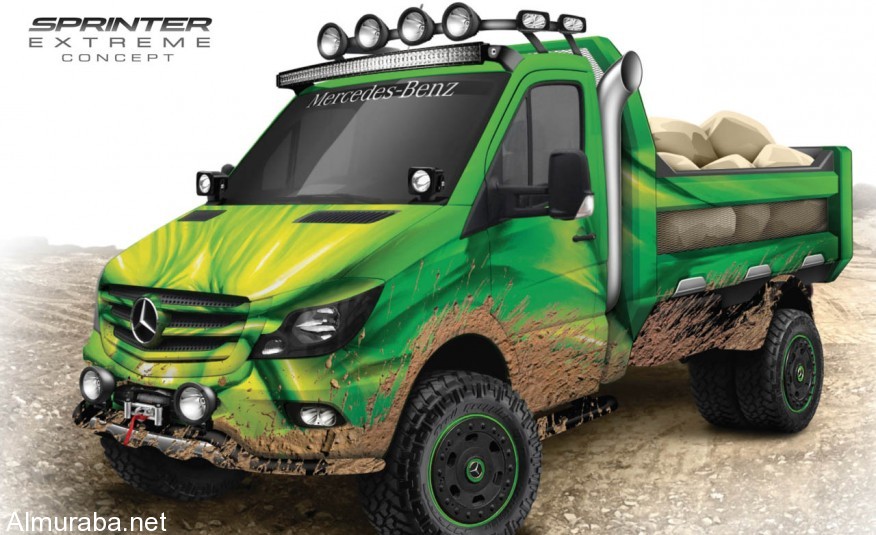 إطلاق شاحنة "مرسيدس بنز" سبرينتر إكستريم بمعرض شيكاغو Mercedes 2017 إطلاق شاحنة "مرسيدس بنز" سبرينتر إكستريم بمعرض شيكاغو Mercedes 2017 15