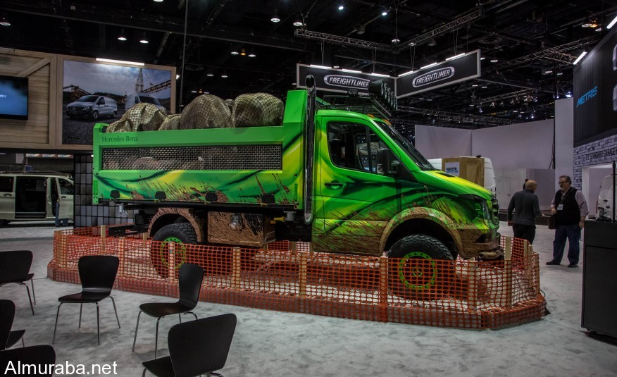 إطلاق شاحنة "مرسيدس بنز" سبرينتر إكستريم بمعرض شيكاغو Mercedes 2017 إطلاق شاحنة "مرسيدس بنز" سبرينتر إكستريم بمعرض شيكاغو Mercedes 2017 3