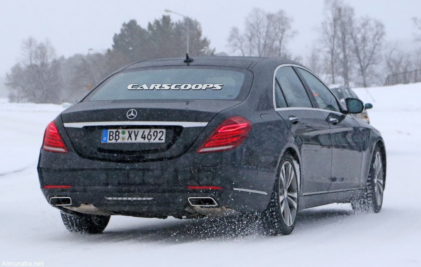 "صور تجسسية" لسيارة "مرسيدس بنز" S-Class موديل عام 2018 Mercedes "صور تجسسية" لسيارة "مرسيدس بنز" S-Class موديل عام 2018 Mercedes 4