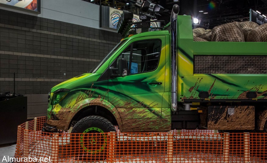 إطلاق شاحنة "مرسيدس بنز" سبرينتر إكستريم بمعرض شيكاغو Mercedes 2017 إطلاق شاحنة "مرسيدس بنز" سبرينتر إكستريم بمعرض شيكاغو Mercedes 2017 8