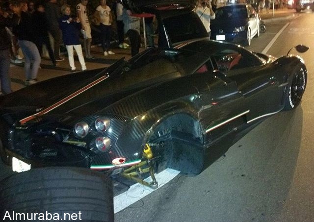 سيارة "باجاني" هوايرا لامونزا ليزا الرياضية الخارقة تصاب بحادث بالولايات المتحدة Pagani سيارة "باجاني" هوايرا لامونزا ليزا الرياضية الخارقة تصاب بحادث بالولايات المتحدة Pagani 2