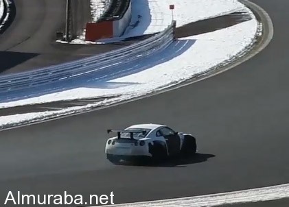 “فيديو” ظهور نيسان جي تي ار الجديدة وهي في الحلبة تسير بسرعة عالية من اليابان