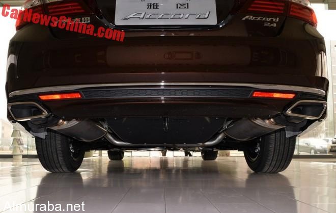 "بالصور" طرح سيارة هوندا أكورد الجديدة في سوق السيارات الصينية 2016 Honda 6