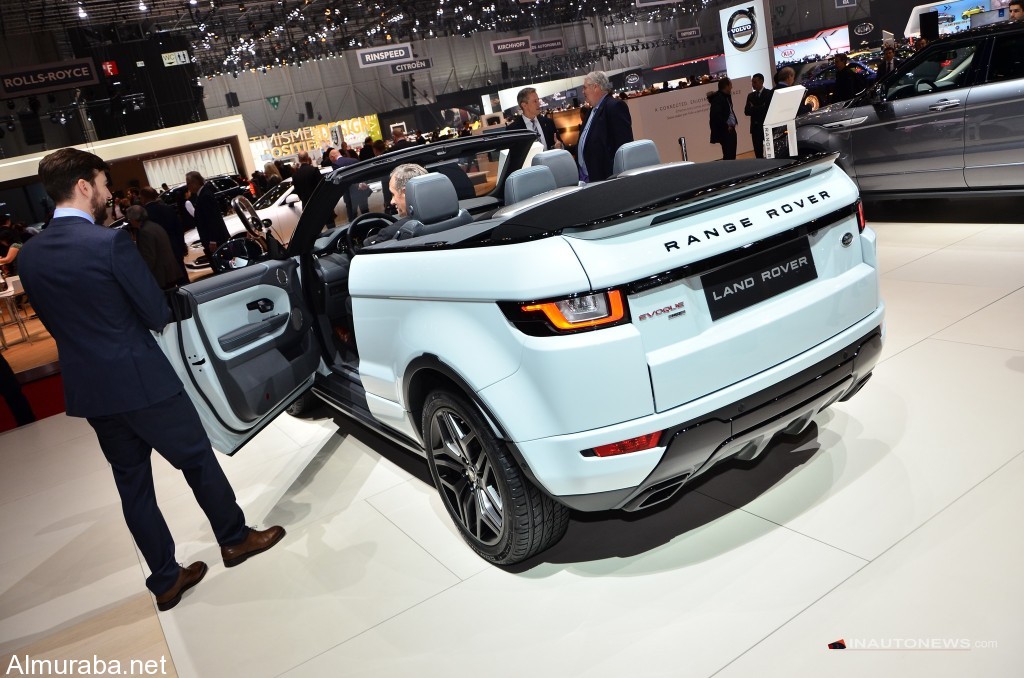 إطلاق طراز السقف المتحرك لسيارة "رينج روفر" إيفوك بمعرض سيارات جنيف Range Rover 2017 إطلاق طراز السقف المتحرك لسيارة "رينج روفر" إيفوك بمعرض سيارات جنيف Range Rover 2017 13