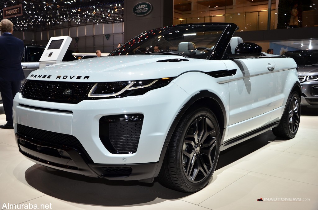 إطلاق طراز السقف المتحرك لسيارة "رينج روفر" إيفوك بمعرض سيارات جنيف Range Rover 2017 إطلاق طراز السقف المتحرك لسيارة "رينج روفر" إيفوك بمعرض سيارات جنيف Range Rover 2017 3