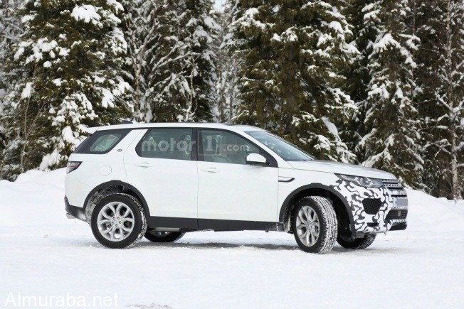 عدسات المصورين تلتقط صور ”لاند روفر” ديسكفري سبورت أثناء الاختبارات بتمويهات أمامية discovery-sport-5-652x435-w750-h650