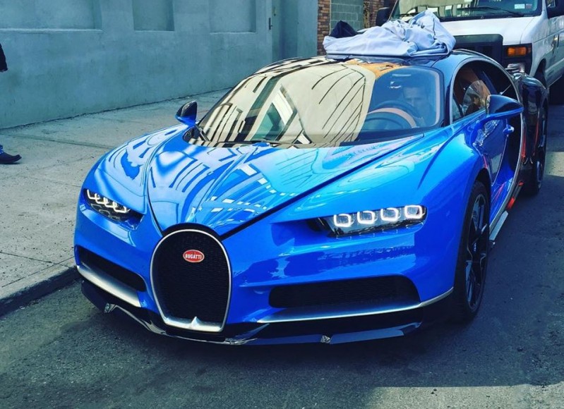 رصد السيارة الخارقة "بوجاتي" تشيرون الجديدة بشوارع نيويورك Bugatti 222222222222222222222