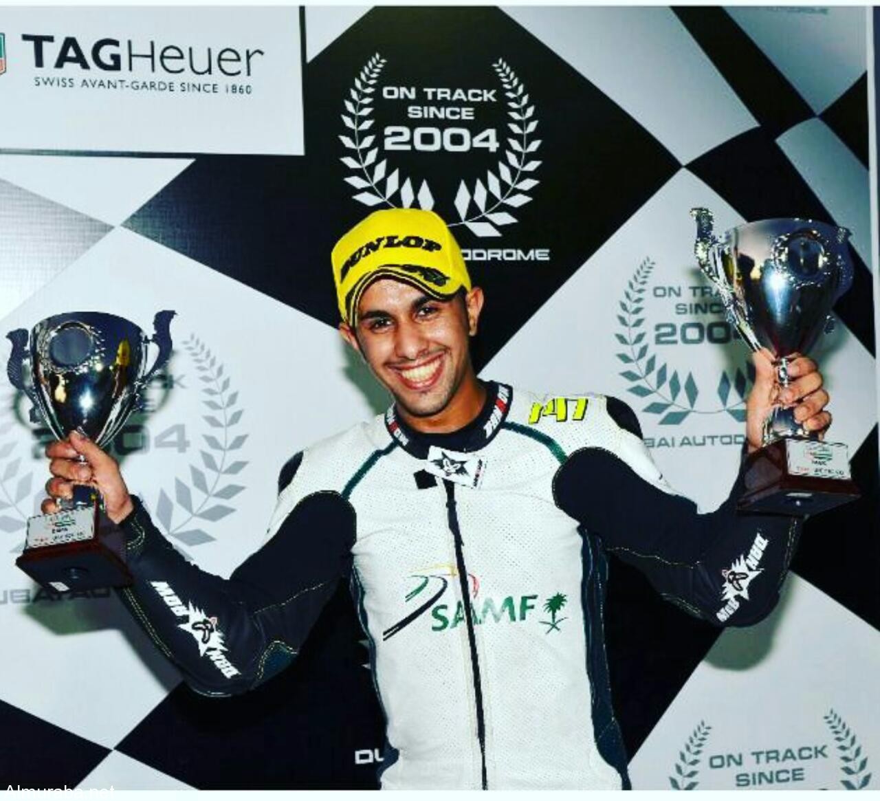 البطل وكابتن المنتخب السعودي يتصدر منصة التتويج في الجوله الختاميه لبطولة دبي اوتدروم