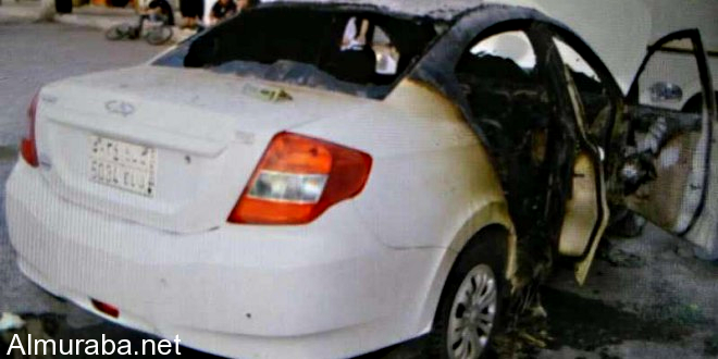 “المدينة“ وفاة طفل داخل سيارة صغيرة احترقت على طريق الملك عبد الله الغربي Sans titre