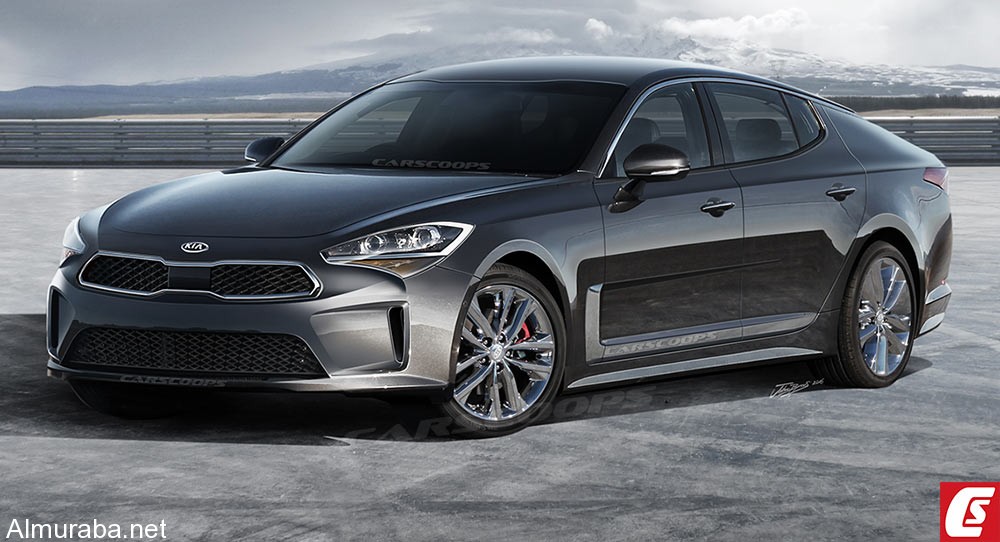 سيارة كيا GT موديل 2018 بنظام دفع خلفي قد تنافس البي إم دبليو الفئة الثالثة والرابعة Kia