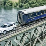 "فيديو" شاهد سيارة تسحب قطارًا على طول سكة حديد سويسرا "فيديو" شاهد سيارة تسحب قطارًا على طول سكة حديد سويسرا 1